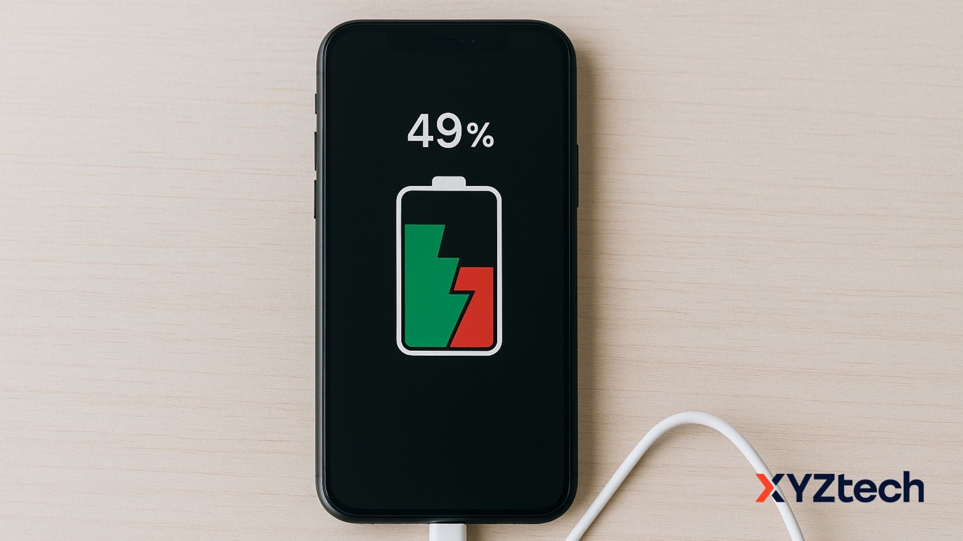 A phone which battery is out of sync and needs battery calibration.