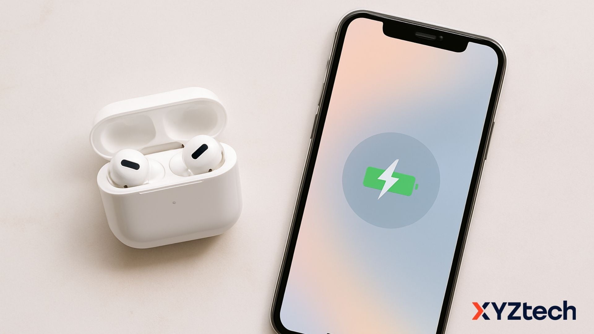 iPhone and an AirPods Not Charging.