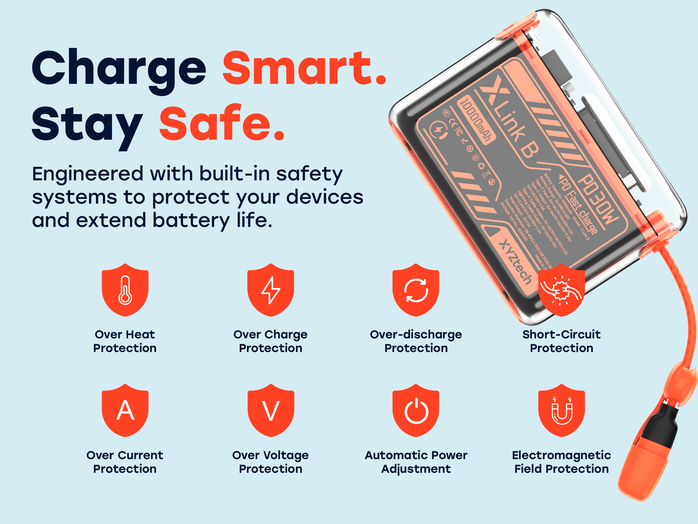 XYZtech X Link B Power Bank - 10000mAh