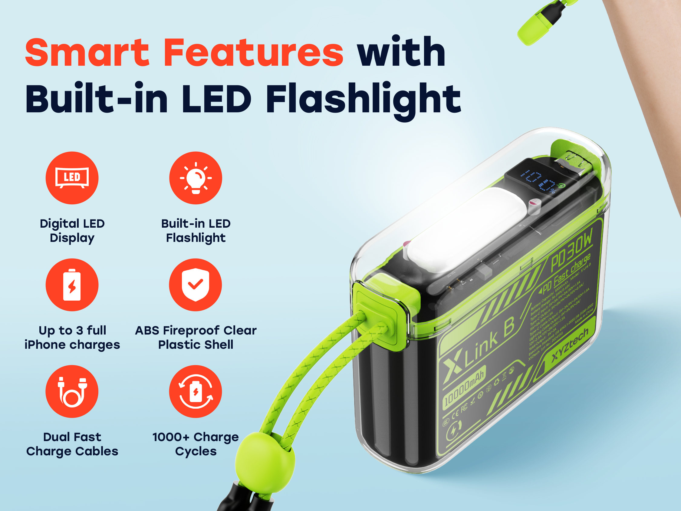 XYZtech X Link B Power Bank - 10000mAh