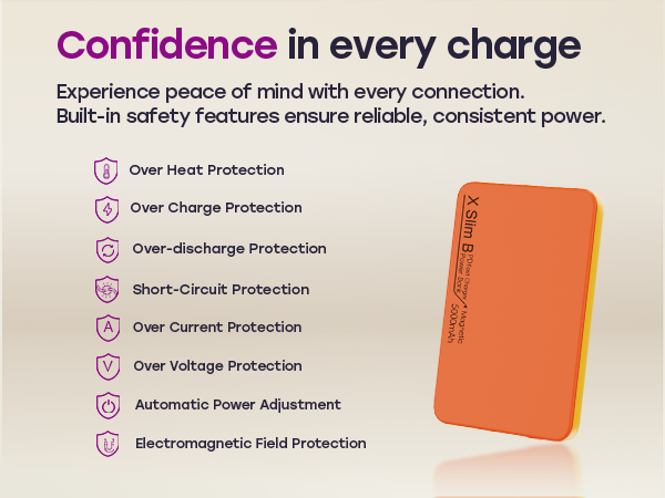 XYZtech X Slim B Wireless Power Bank - 5000mAh