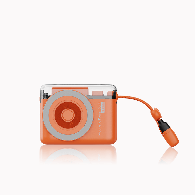 XYZtech X Link A Wireless Power Bank - 10000mAh - Orange
