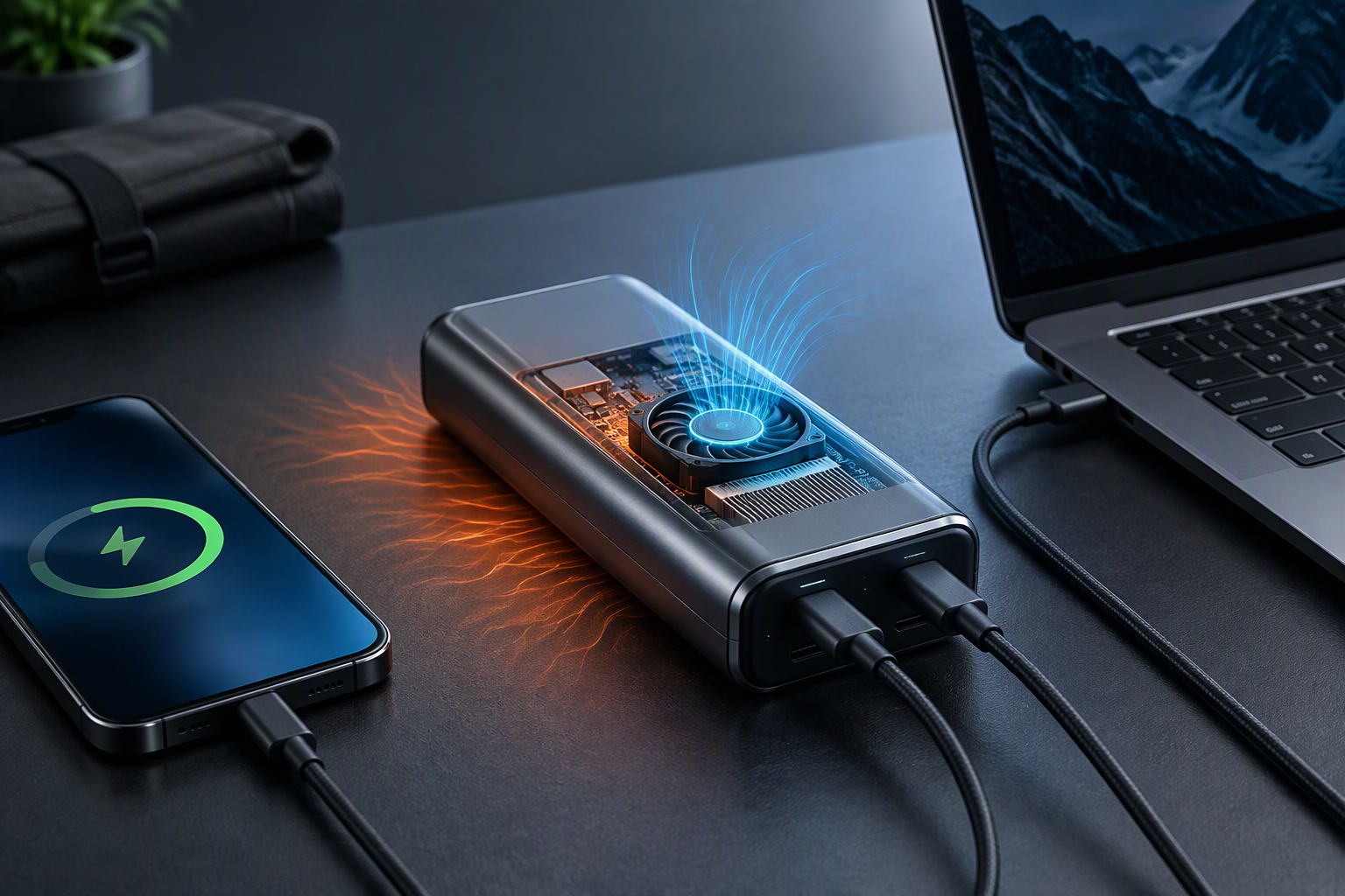 Active Cooling Power Banks