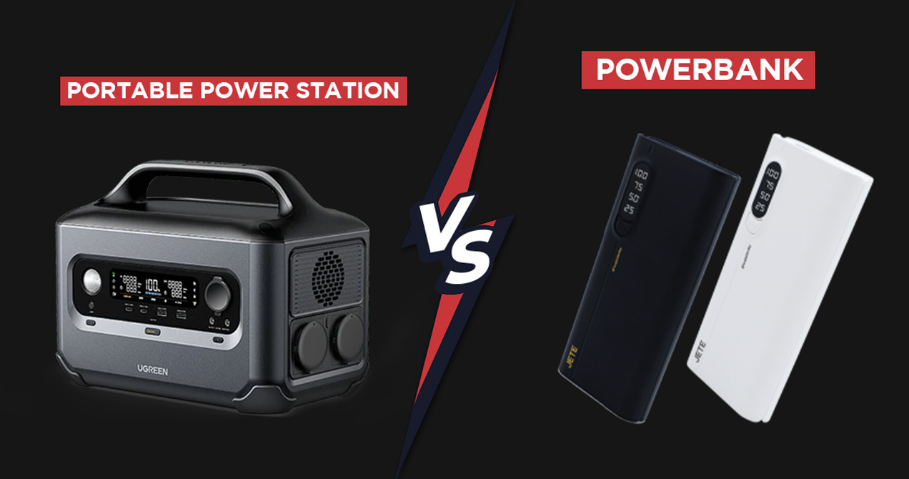 Portable Power Station vs Power Bank: Which Should You Pick?