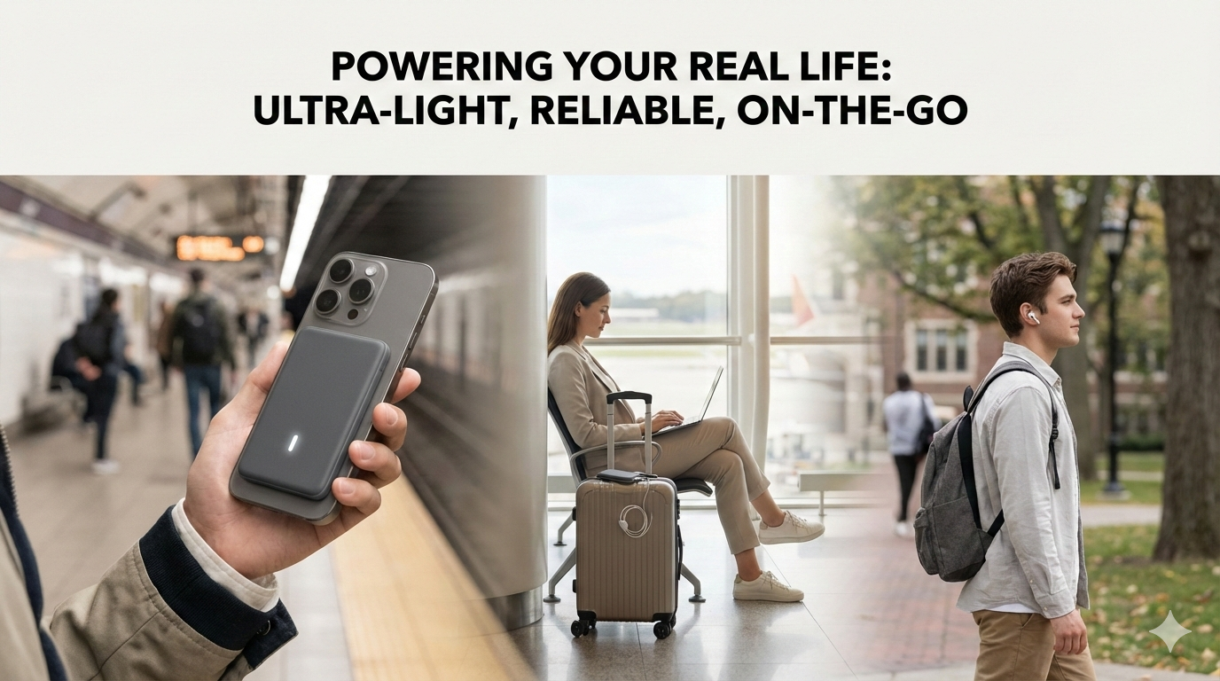Lightweight Power Banks: Top Ultra-Light On-the-Go Power Options