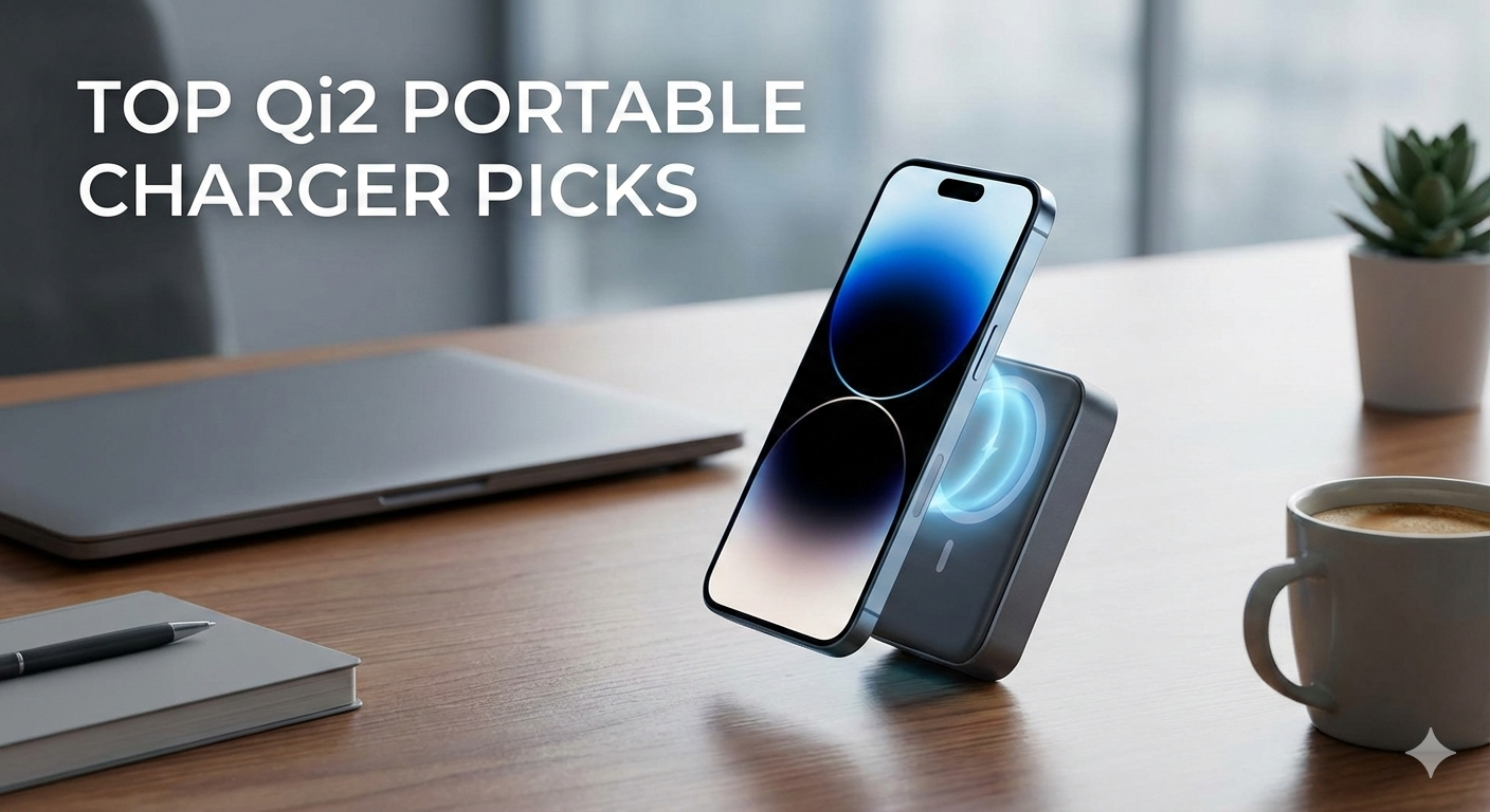Top Qi2 Portable Charger Picks: Secure, Cable-Free Charging