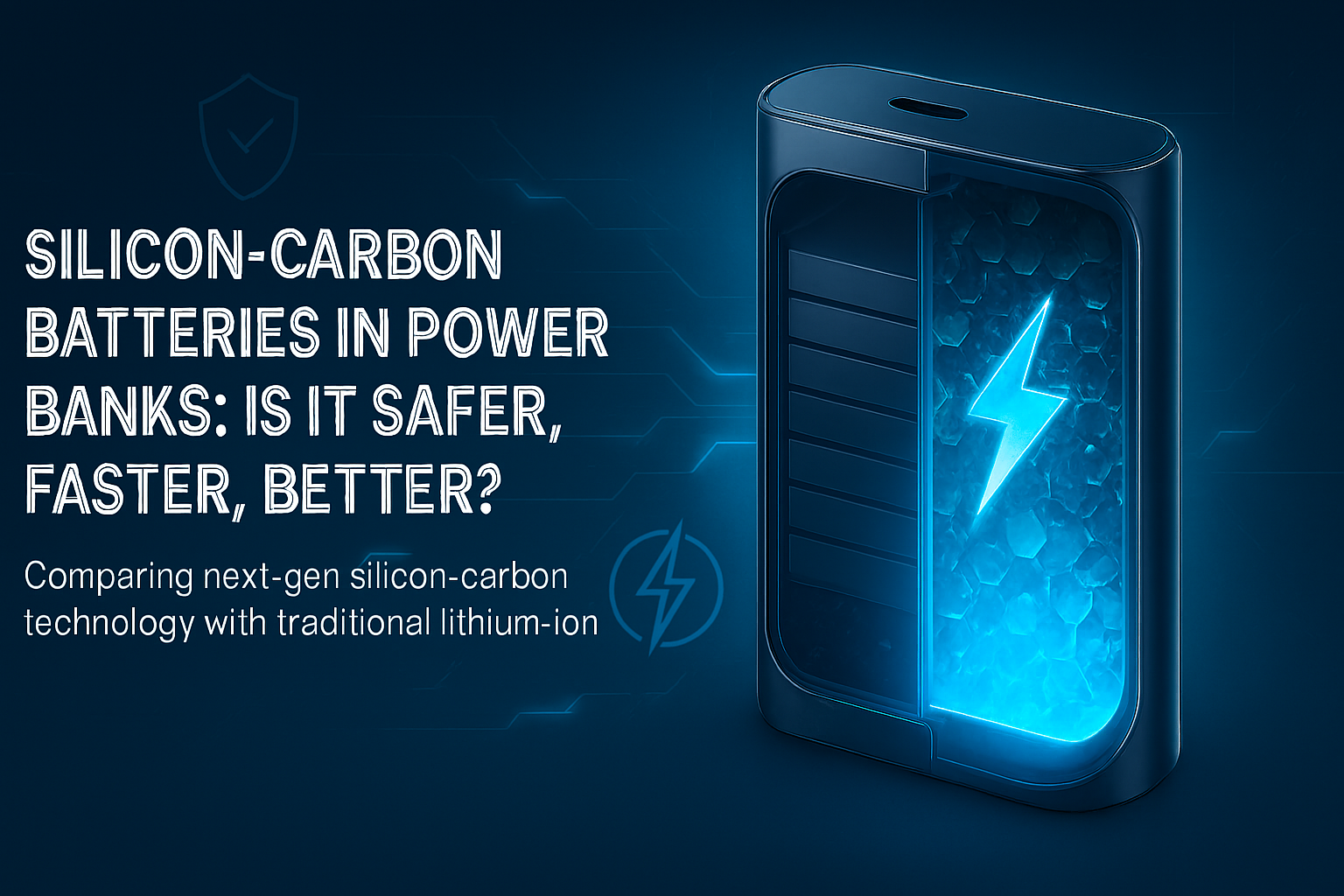 Silicon-Carbon Batteries in Power Banks: Is It Safer, Faster, Better?