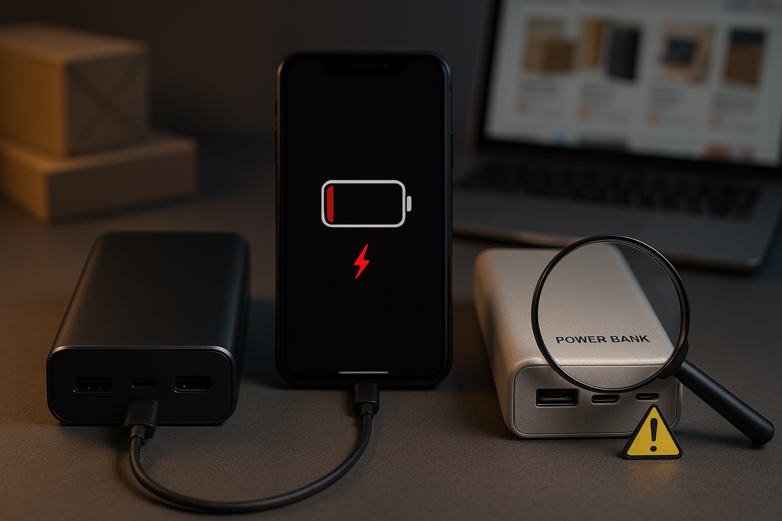 How to Spot Fake Power Banks
