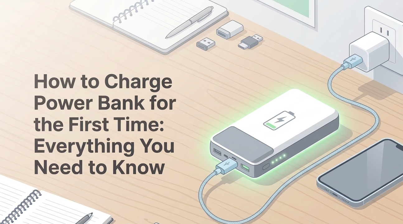 How to Charge Power Bank for the First Time