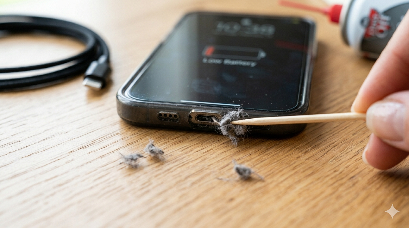 How to Clean Charging Port on Phone