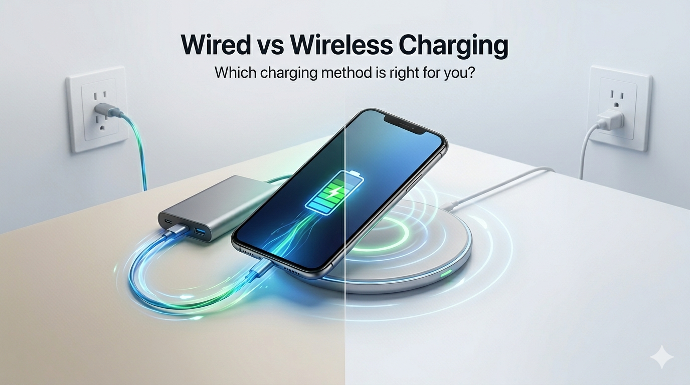 Wired vs Wireless Charging