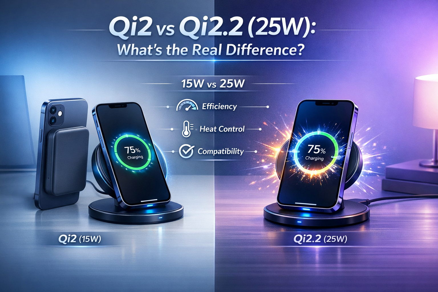 Qi2 vs Qi2.2 (Qi2 25W) Wireless Charging