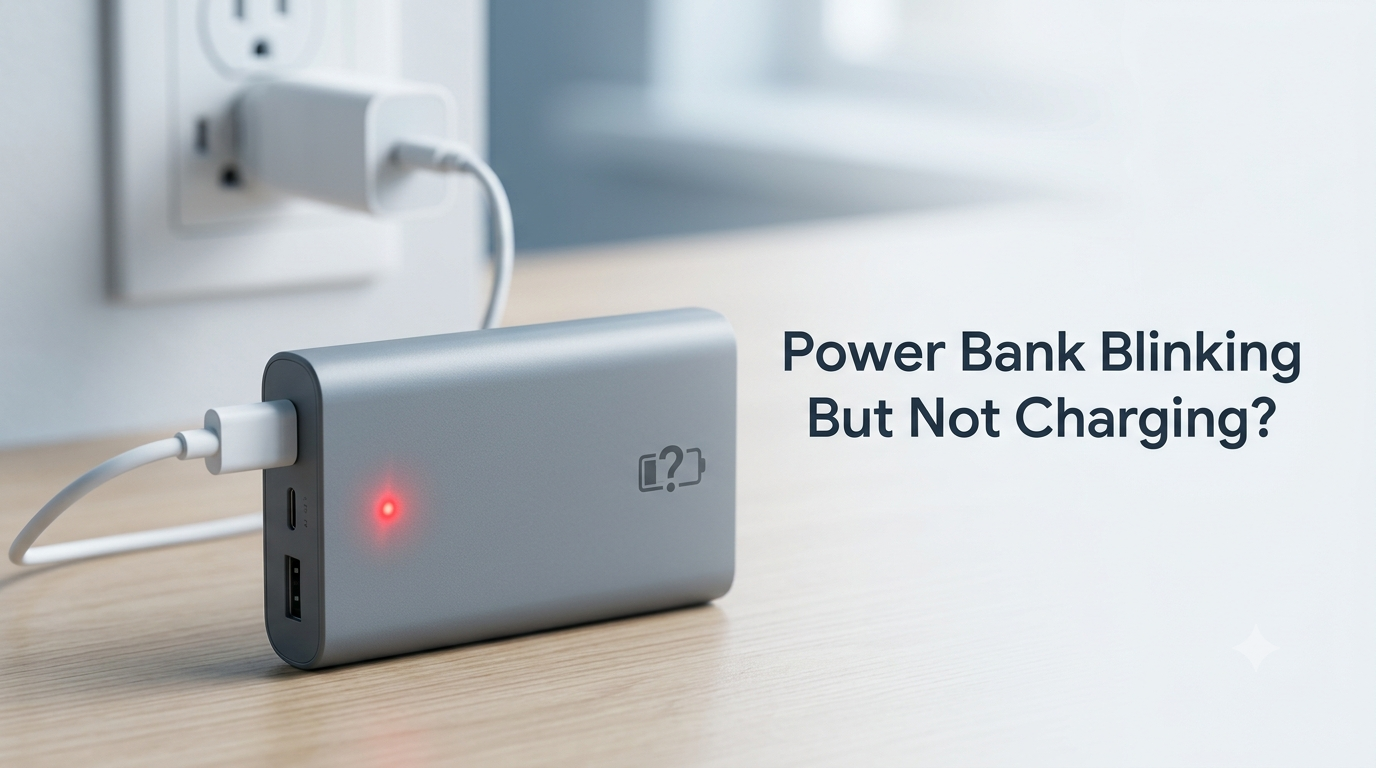 Power Bank Blinking But Not Charging