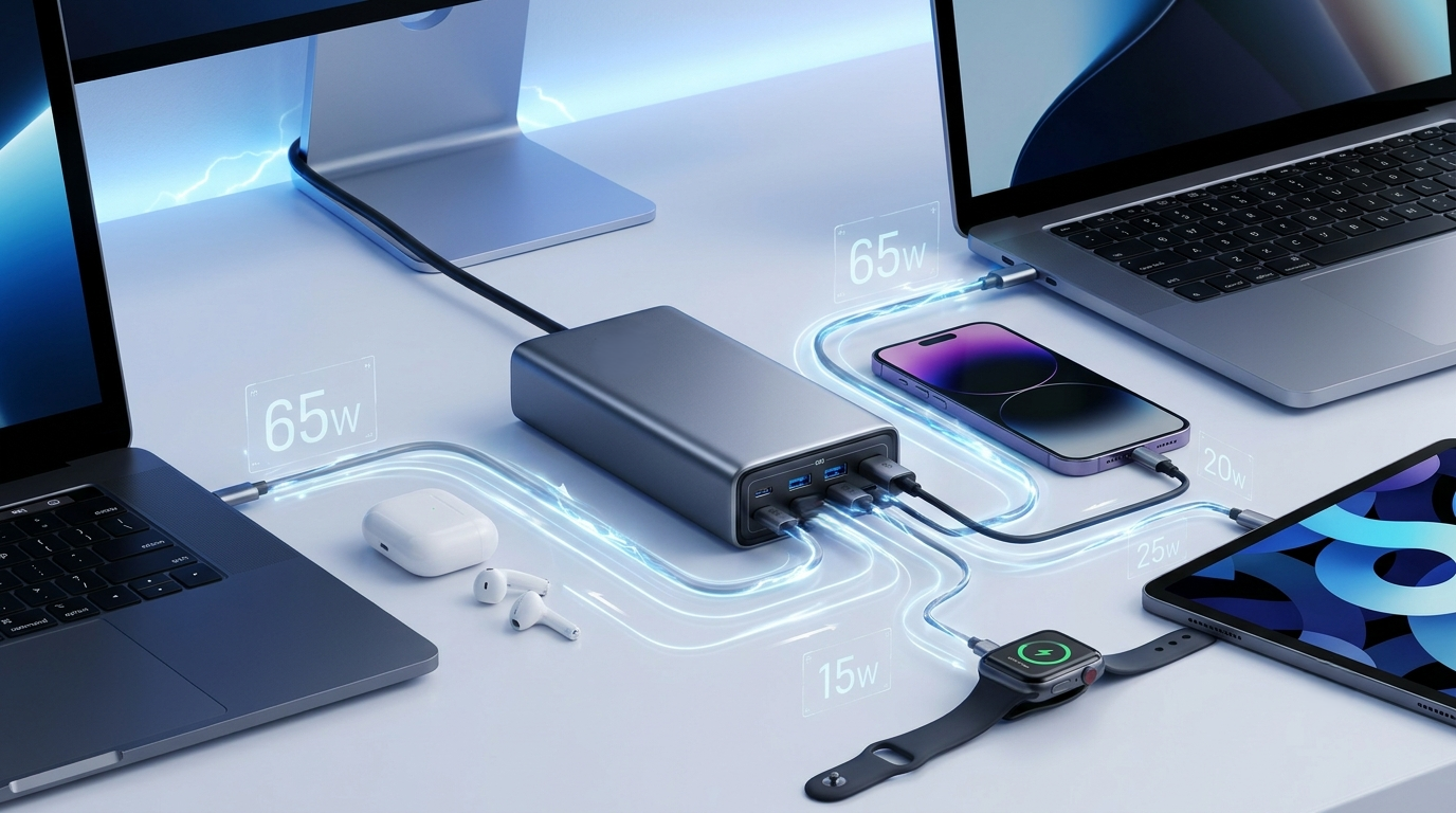 Dynamic Power Management in Multi-Port Power Banks