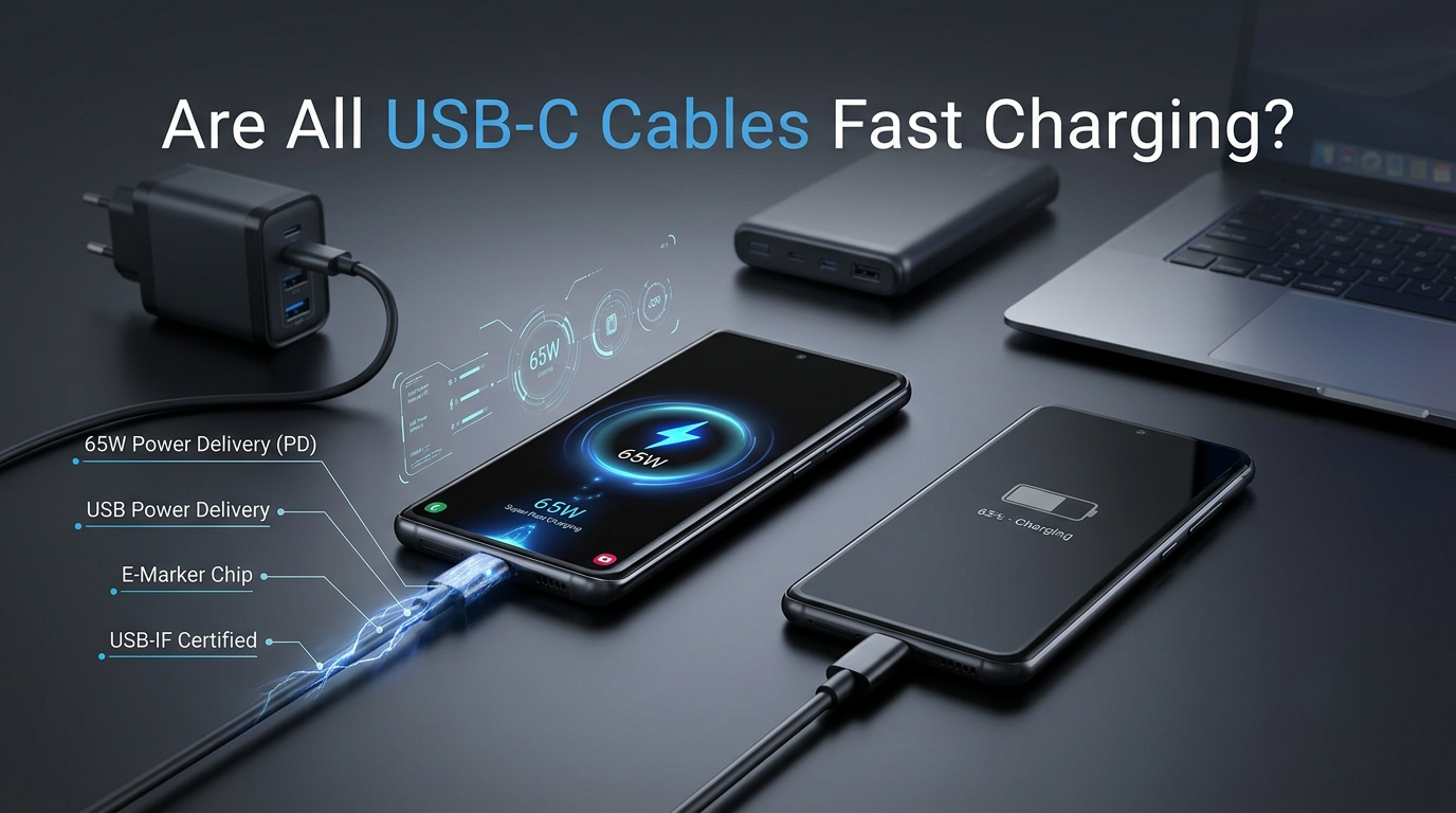 Are All USB-C Cables Fast Charging?