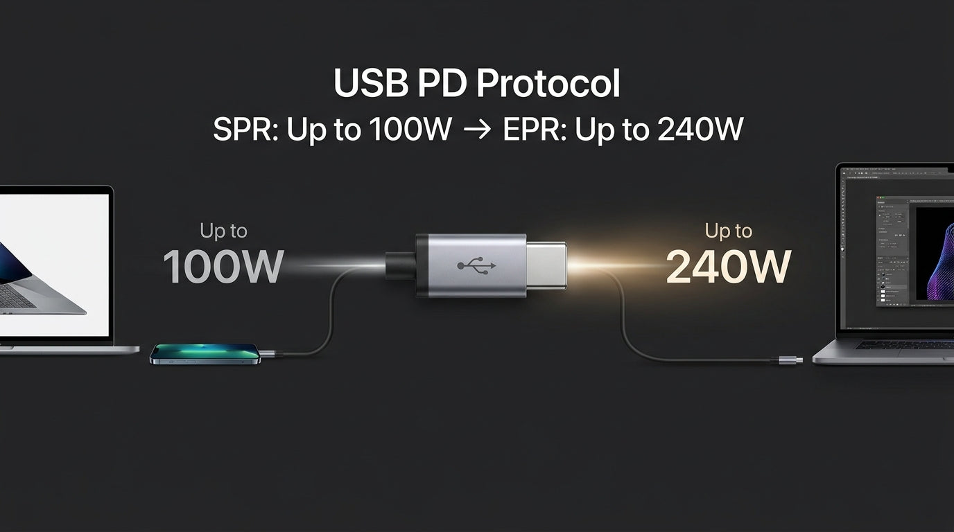 USB PD Protocol: SPR vs EPR