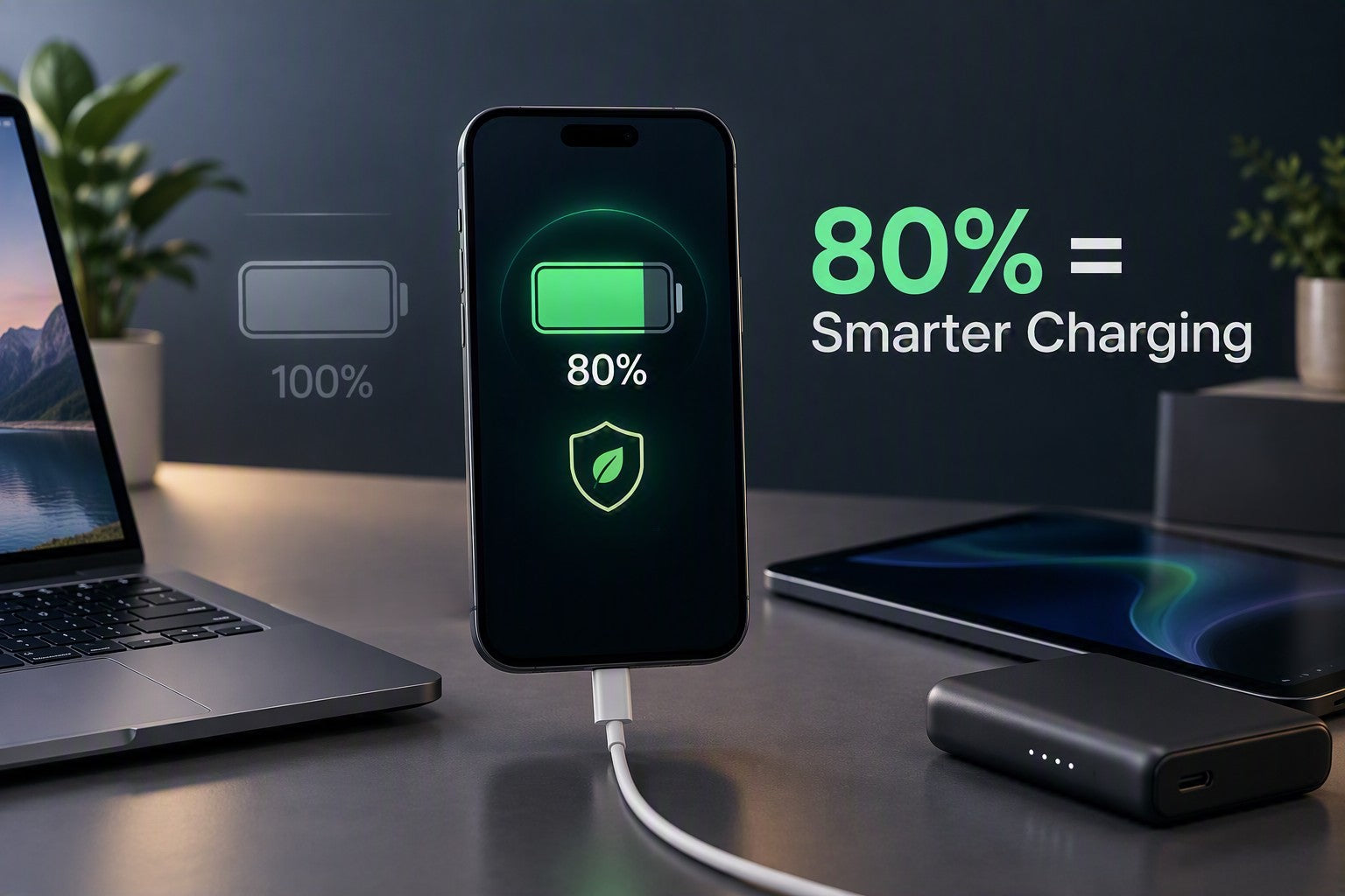 Battery Charging to 80 Percent