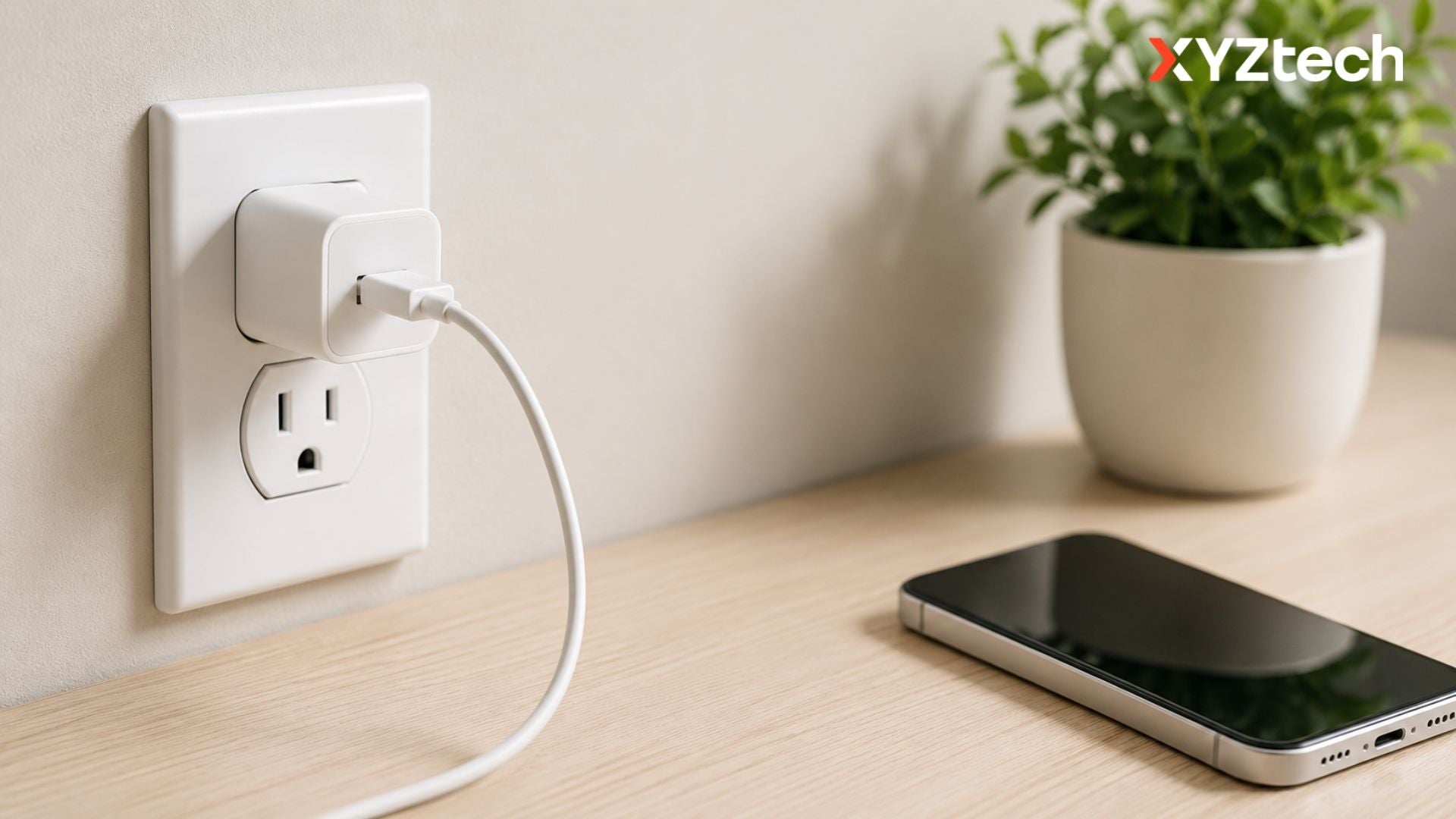 Leaving a Charger Plugged In Even When Not Charging a Phone