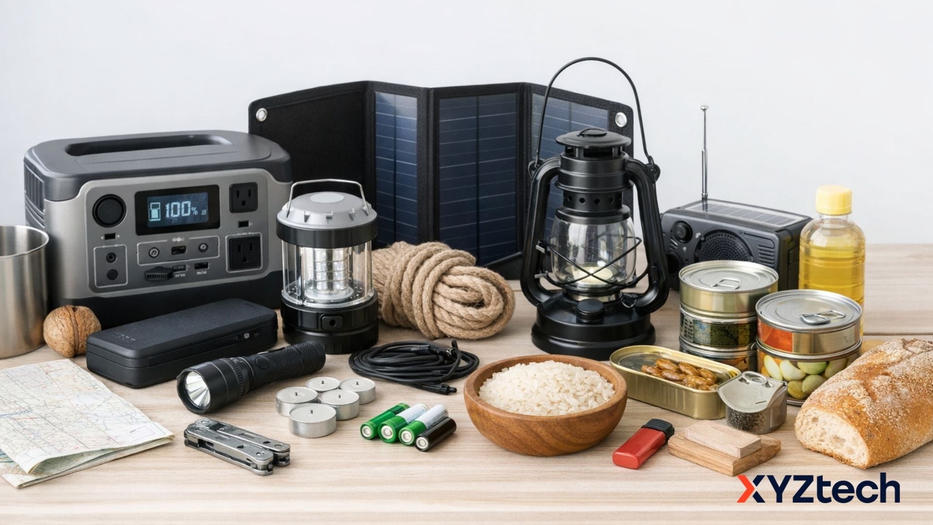 How to Live Without Electricity with Backup Options: Power Bank, UPS, Power Station, Solar Charging, Food, and more