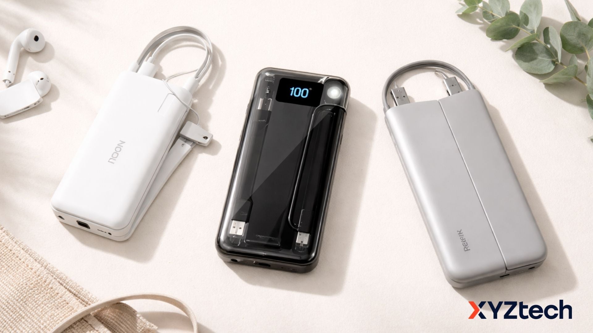 3 Power Bank with Lightning Cable
