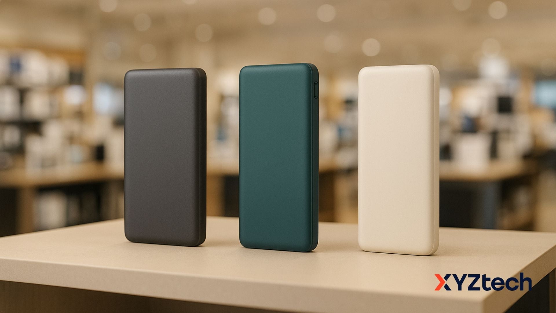 3 Slim Magnetic Power Bank