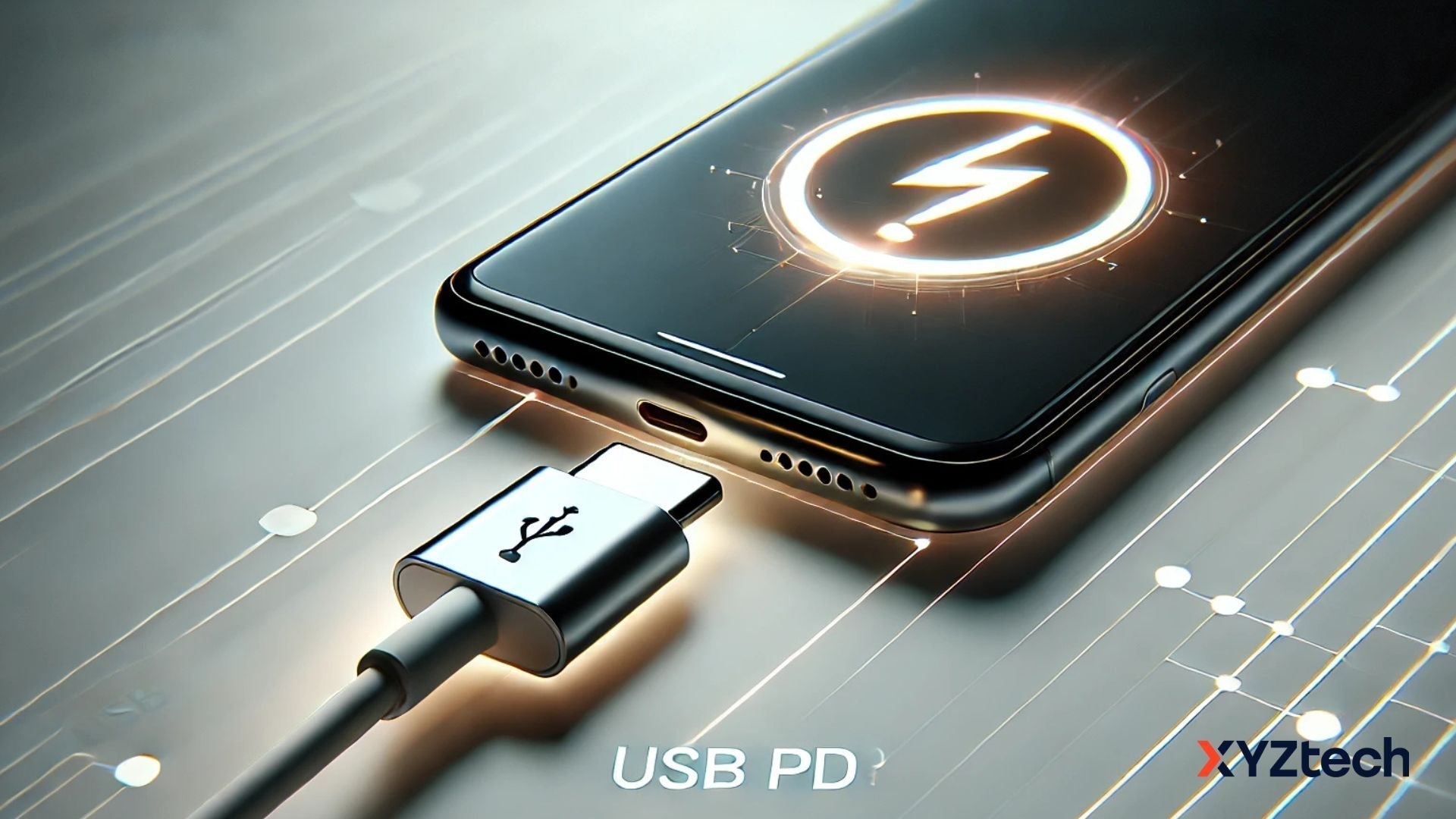 A Phone and USB-C Power Delivery Connector.