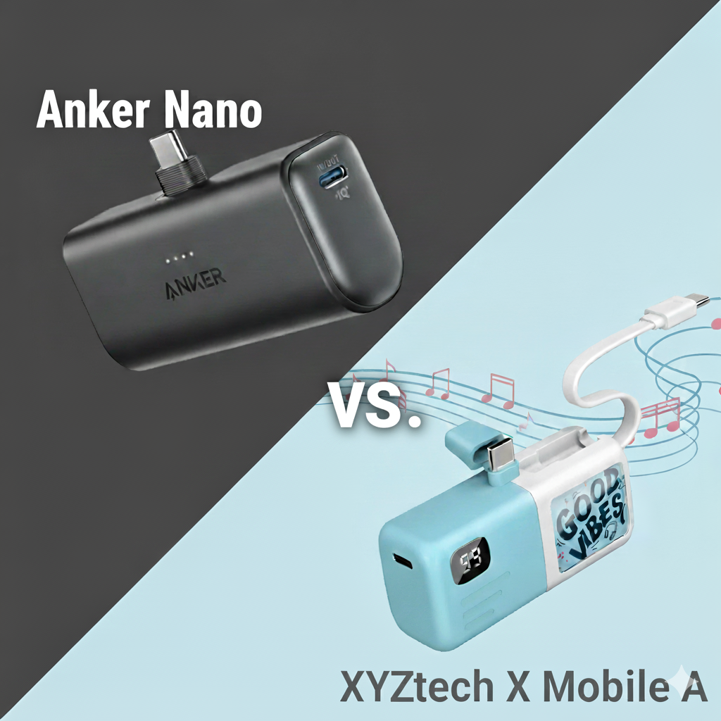 Best Compact Portable Charger: XYZtech X Mobile vs Anker Nano